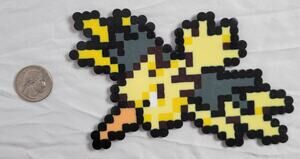 Zapdos Menu Sprite Pokemon Perler